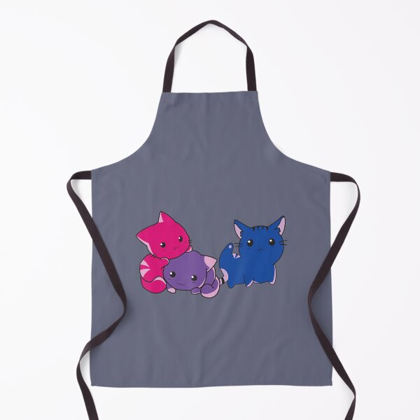 Item preview, Bisexual Pride Kawaii Kitty Cat Stack Subtle Bi Pride designed and sold by ButoKill.