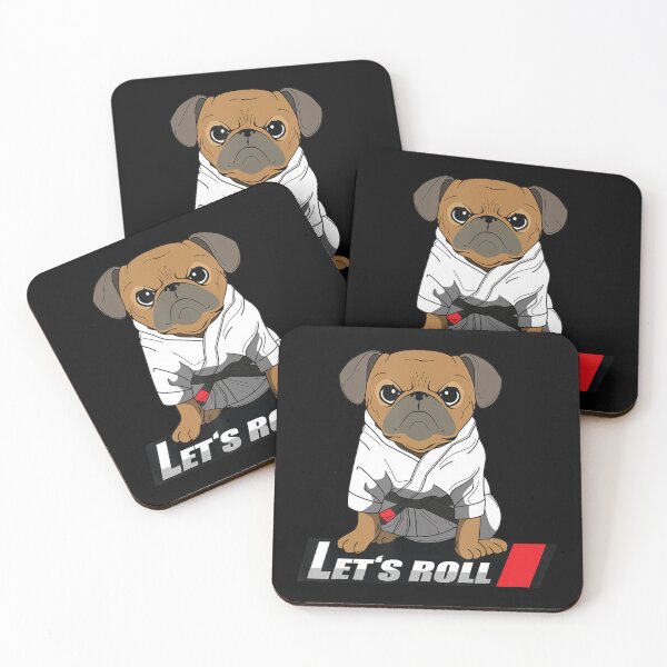 Item preview, Bjj Pug Brazilian Jiu Jitsu designed and sold by ButoKill.