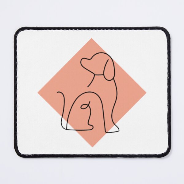 Item preview, dog line art with shape designed and sold by nadeesha55.