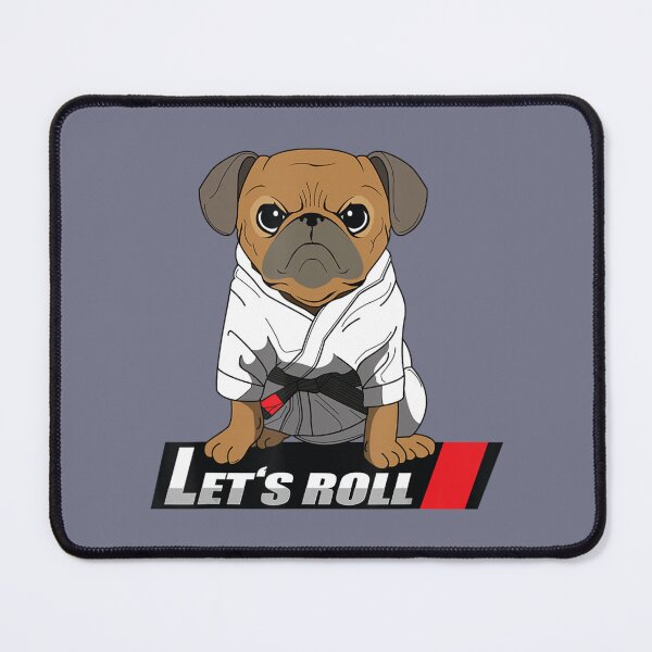 Item preview, Bjj Pug Brazilian Jiu Jitsu designed and sold by ButoKill.