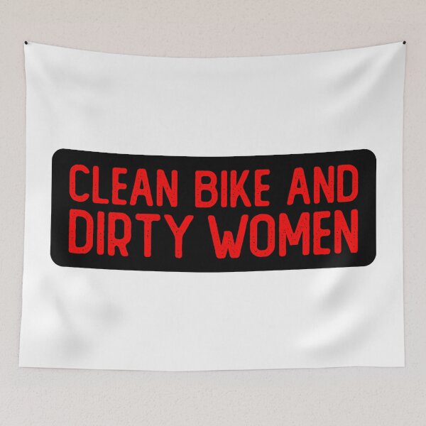 Item preview, Clean Bike And Dirty Women Funny Helmet designed and sold by Sour Soul.