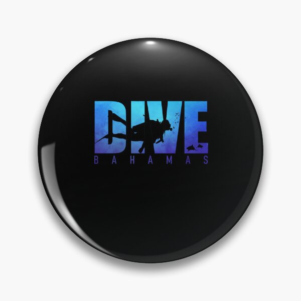 Item preview, Dive Bahamas Beach Sharks Scuba Diver Reef Diving Snorkeling designed and sold by Zaidan16.