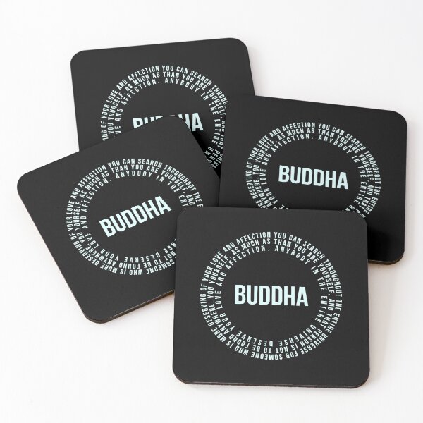 Item preview, Beautiful buddha quote about love, in English designed and sold by artdragongift 15.
