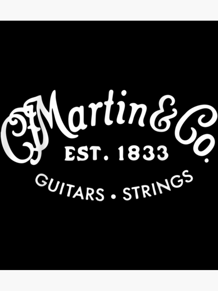 "Martin Guitars Logo Merchandise" Poster for Sale by Redbubble