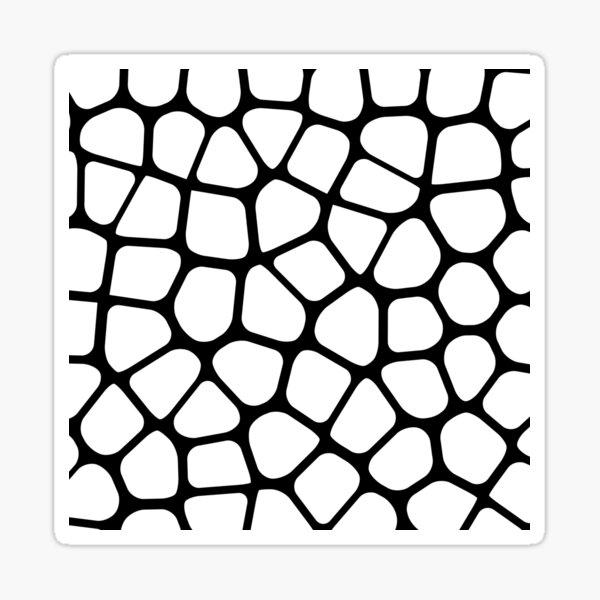 "Abstract black and white art" Sticker for Sale by Tshirtstory Redbubble