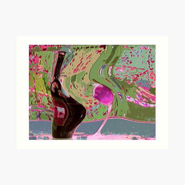 From pink to life in 9 Art Print