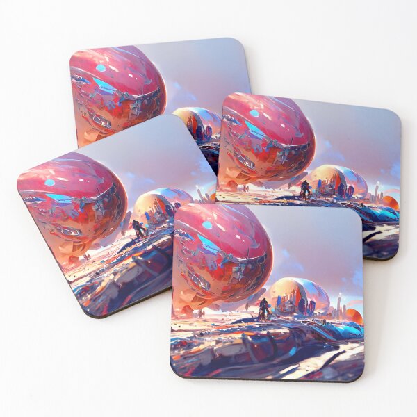 Item preview, A Futuristic planet  designed and sold by ReverieTown.