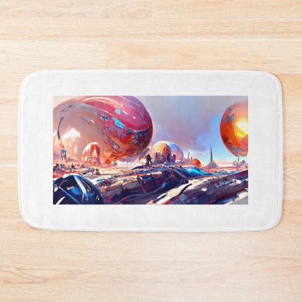 Item preview, A Futuristic planet  designed and sold by ReverieTown.