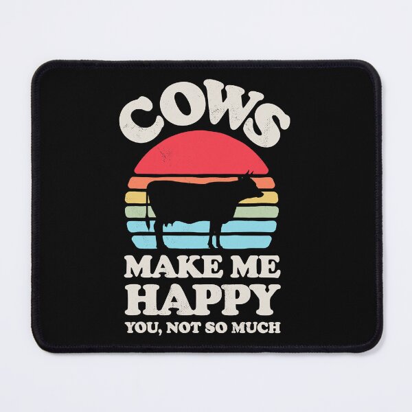 Item preview, Cows Make Me Happy Funny Cow Lover Farmer designed and sold by Xtjjae.