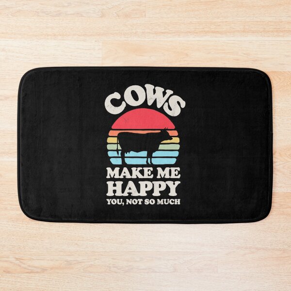 Item preview, Cows Make Me Happy Funny Cow Lover Farmer designed and sold by Xtjjae.