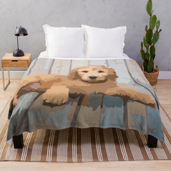 Item preview, Cute Labradoogle Digital Painting designed and sold by Positive Lad.
