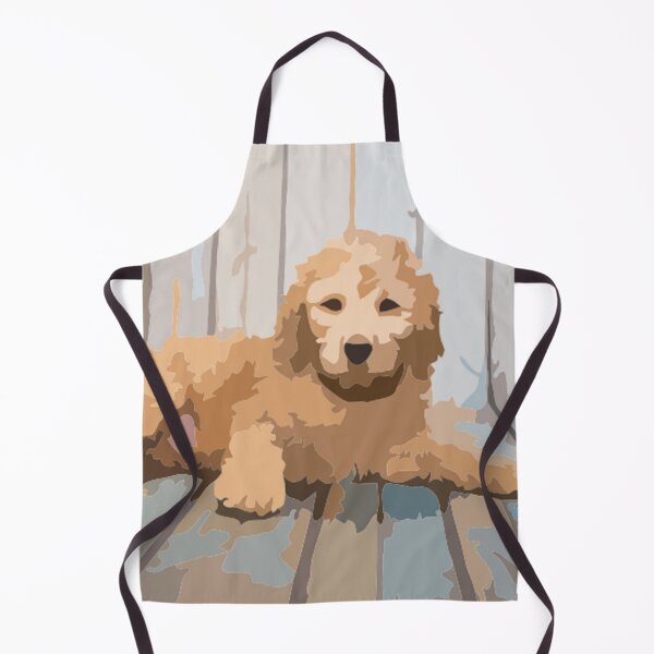 Item preview, Cute Labradoogle Digital Painting designed and sold by Positive Lad.
