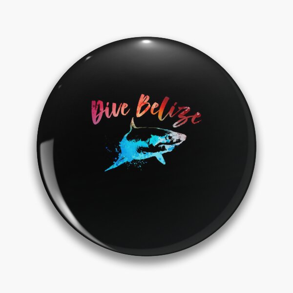 Item preview, Dive Belize Great White Shark Scuba Reef Diver Snorkeling designed and sold by Zaidan16.