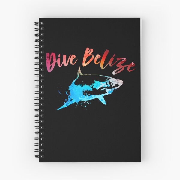 Item preview, Dive Belize Great White Shark Scuba Reef Diver Snorkeling designed and sold by Zaidan16.