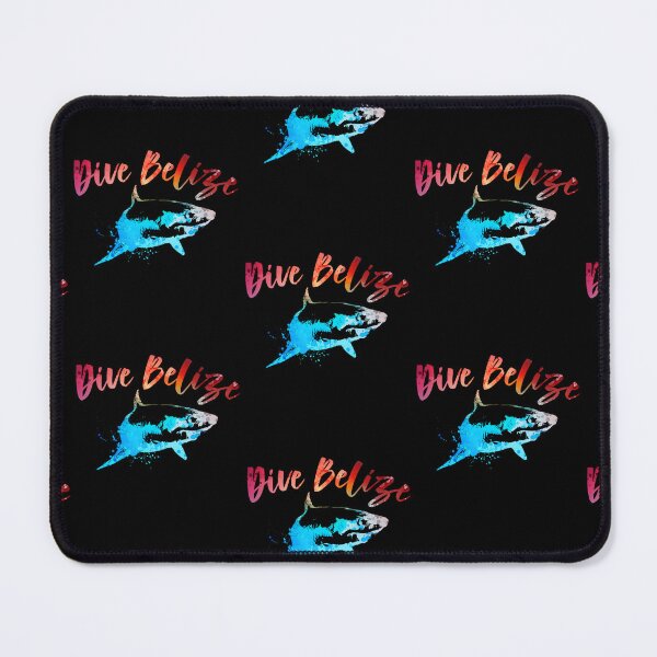 Item preview, Dive Belize Great White Shark Scuba Reef Diver Snorkeling designed and sold by Zaidan16.