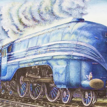 Artwork thumbnail, Coronation Scot by Rasendyll