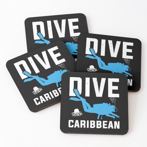 Item preview, Dive Caribbean Scuba Diving Tee For Diver Ocean Lover designed and sold by Zaidan16.