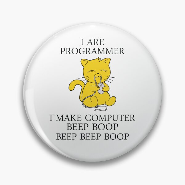 Item preview, I Are Programmer I Make Computer Beep Boop Beep Beep Boop  designed and sold by jain-ravi002.