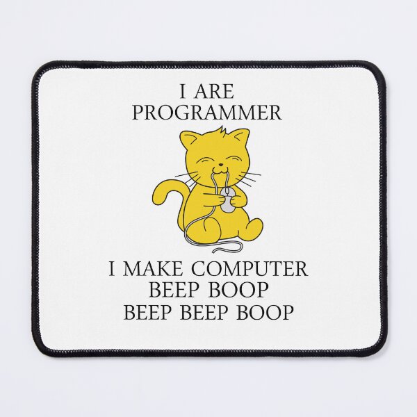 Item preview, I Are Programmer I Make Computer Beep Boop Beep Beep Boop  designed and sold by jain-ravi002.