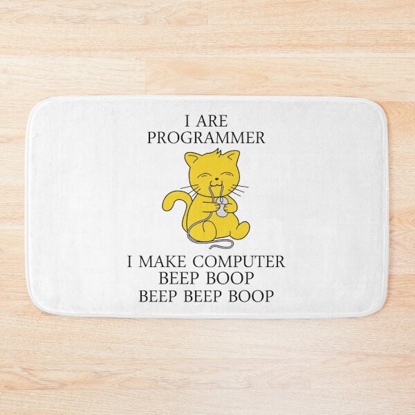 Item preview, I Are Programmer I Make Computer Beep Boop Beep Beep Boop  designed and sold by jain-ravi002.