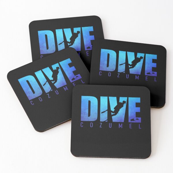Item preview, Dive Cozumel Scuba Diver Reef Diving Snorkeling Sharks Beach designed and sold by Zaidan16.
