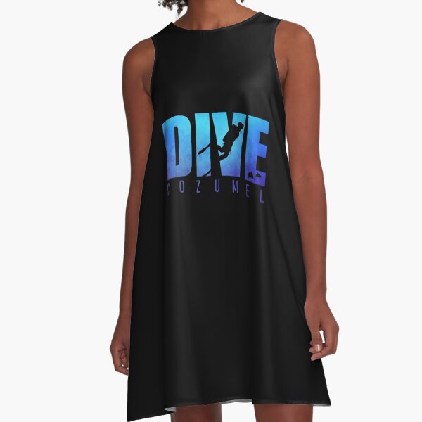 Item preview, Dive Cozumel Scuba Diver Reef Diving Snorkeling Sharks Beach designed and sold by Zaidan16.