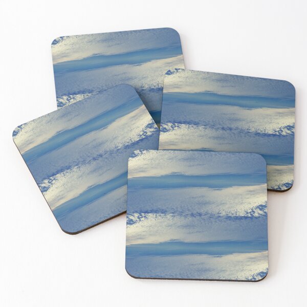 Item preview, Gorgeous Blue Sky and Ivory White Cloud Reflection Pattern designed and sold by CreateShape.