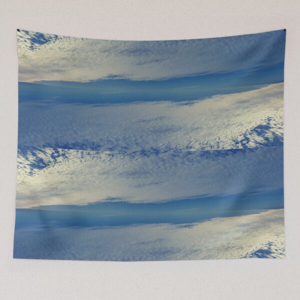 Item preview, Gorgeous Blue Sky and Ivory White Cloud Reflection Pattern designed and sold by CreateShape.