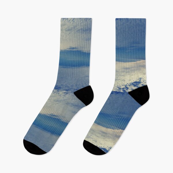 Item preview, Gorgeous Blue Sky and Ivory White Cloud Reflection Pattern designed and sold by CreateShape.