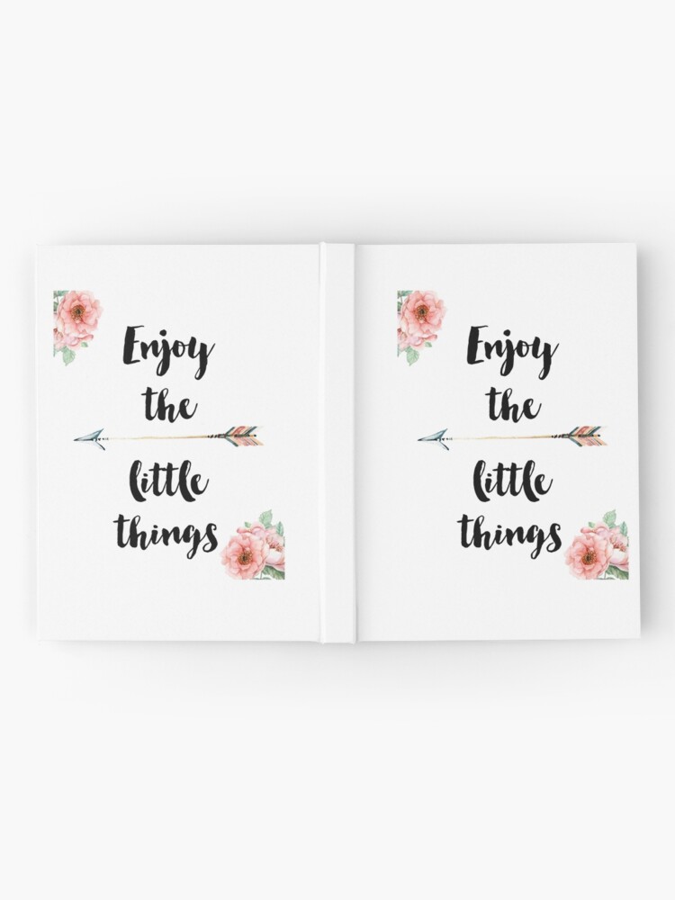 Alternate view of Enjoy the little things Hardcover Journal