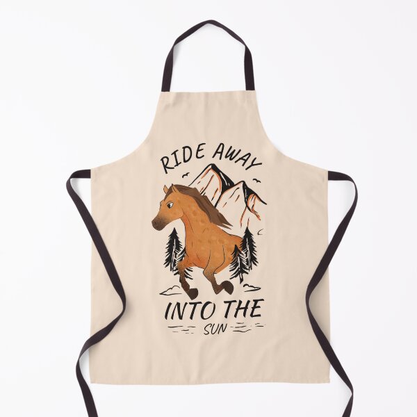 Item preview, Horse Art - Ride Away Into The Sun designed and sold by KaylaStudio.