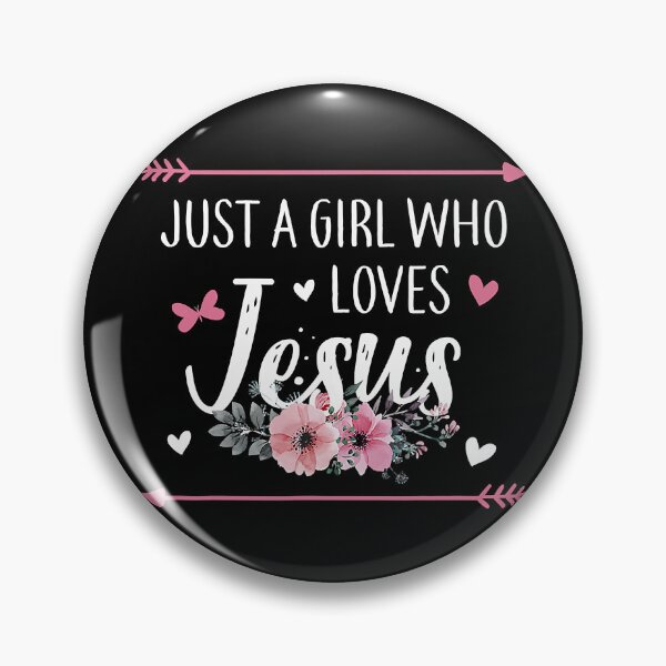 Item preview, Just A Girl Who Loves Jesus Christian designed and sold by nwaja-art.