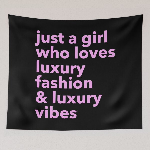 Item preview, Just A Girl Who Loves Luxury Fashion And Luxury Vibes designed and sold by nwaja-art.