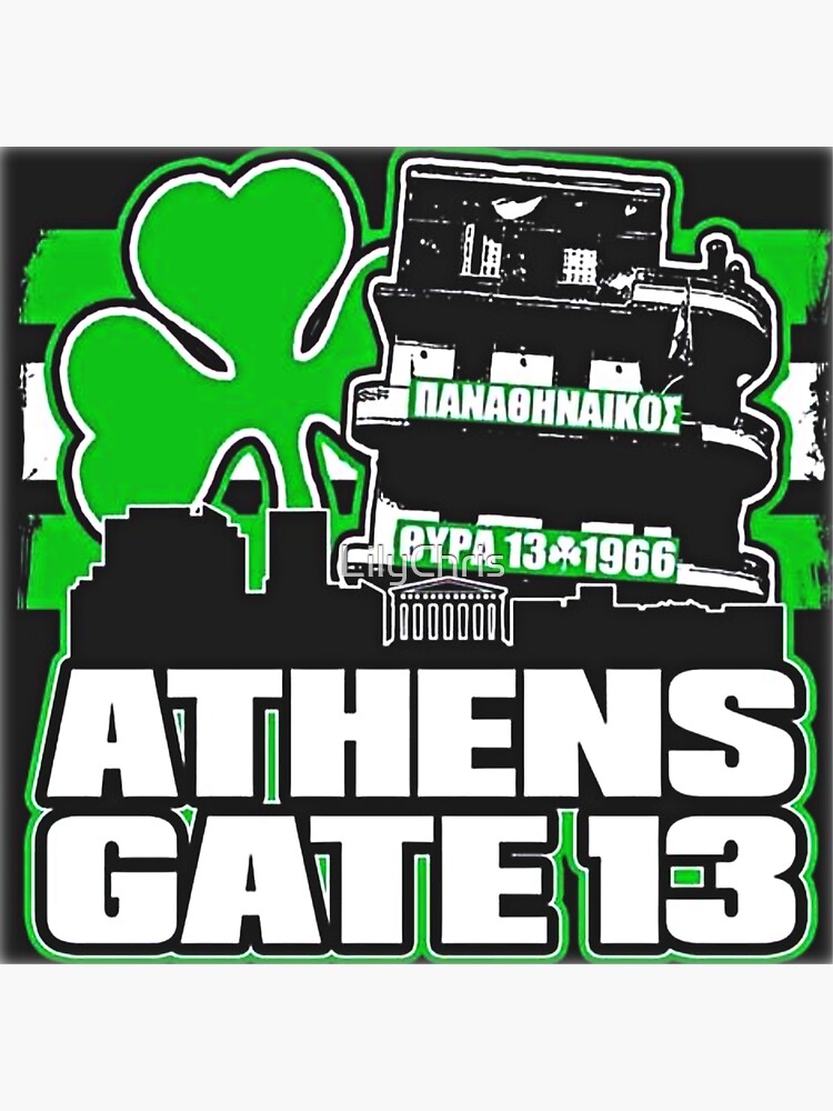 Thumbnail 3 of 3, Sticker, ATHENS GATE 13 designed and sold by LilyChris.