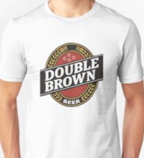 Double Brown Unisex T-Shirt