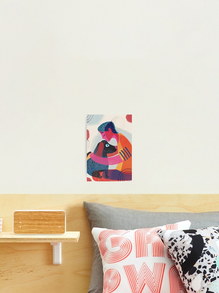 Thumbnail 1 of 3, Photographic Print, Dogs Love designed and sold by Orkha.
