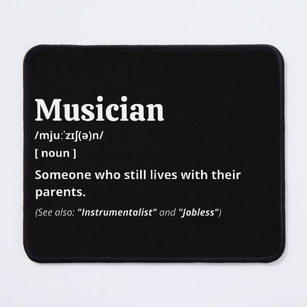 Artikelvorschau, Musiker-Definition entworfen und verkauft von Creatoe.