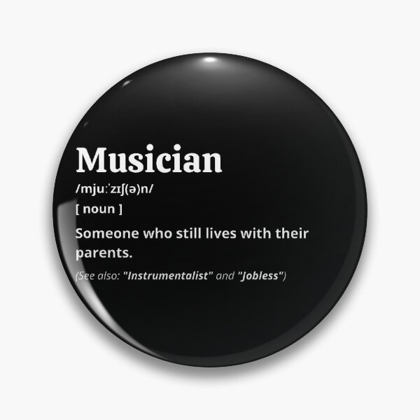 Item preview, Musician Definition designed and sold by Creatoe.