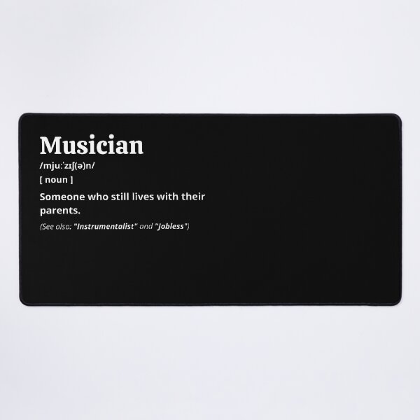 Item preview, Musician Definition designed and sold by Creatoe.