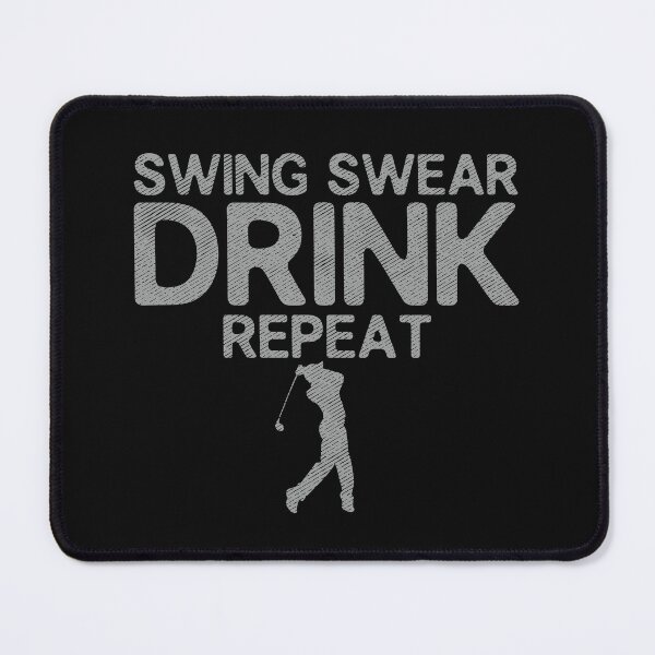 Item preview, Swing Swear Drink Repeat Funny Golf Saying Golfer Gift designed and sold by alenaz.