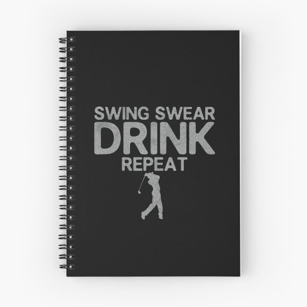 Item preview, Swing Swear Drink Repeat Funny Golf Saying Golfer Gift  designed and sold by alenaz.