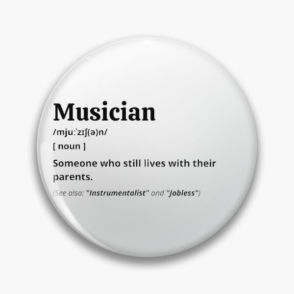 Item preview, Musician Definition designed and sold by Creatoe.