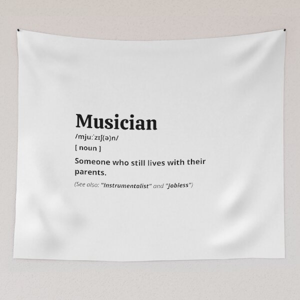 Item preview, Musician Definition designed and sold by Creatoe.