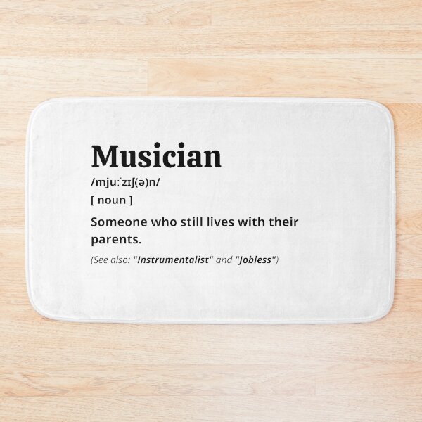 Item preview, Musician Definition designed and sold by Creatoe.