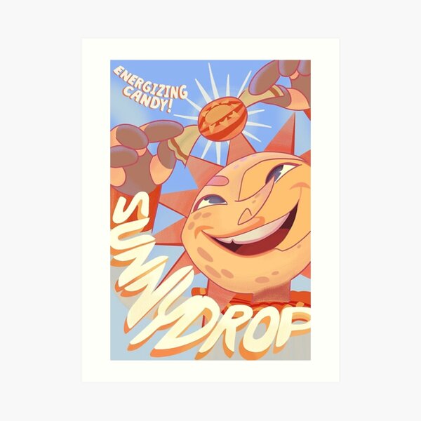 SUNDROP FNAF Security Breach in Game Poster Digital Download 