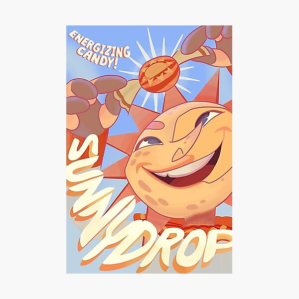 Item preview, /SUNDROP FNAF Security Breach In Game Poster poster designed and sold by marytjacques.