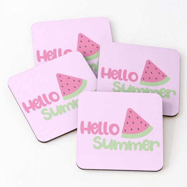 Item preview, Hello Summer/Watermelon Slice designed and sold by TheBlessedTip.