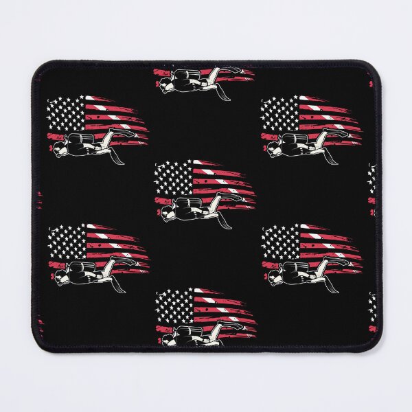 Item preview, Dive Flag Scuba Diving American Flag designed and sold by Zaidan16.