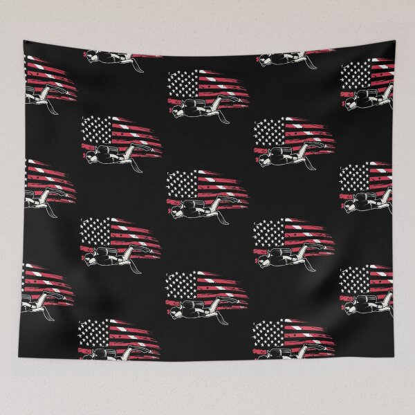 Item preview, Dive Flag Scuba Diving American Flag designed and sold by Zaidan16.