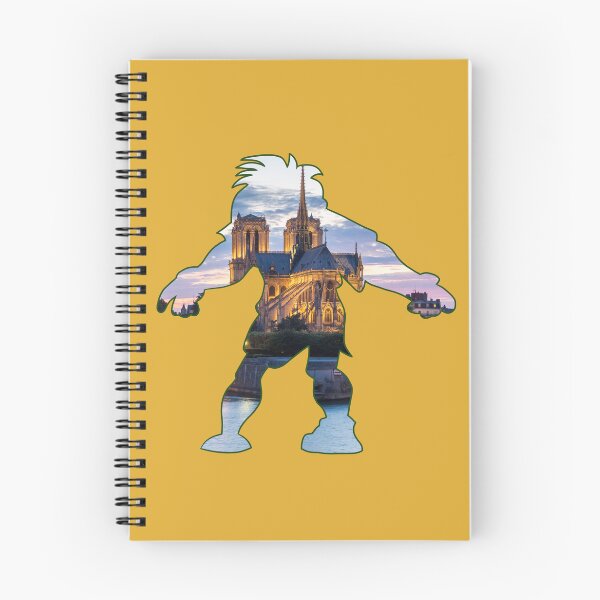 Item preview, Hunchback Quasimodo - View of Notre Dame Gold designed and sold by Smagnaferous.